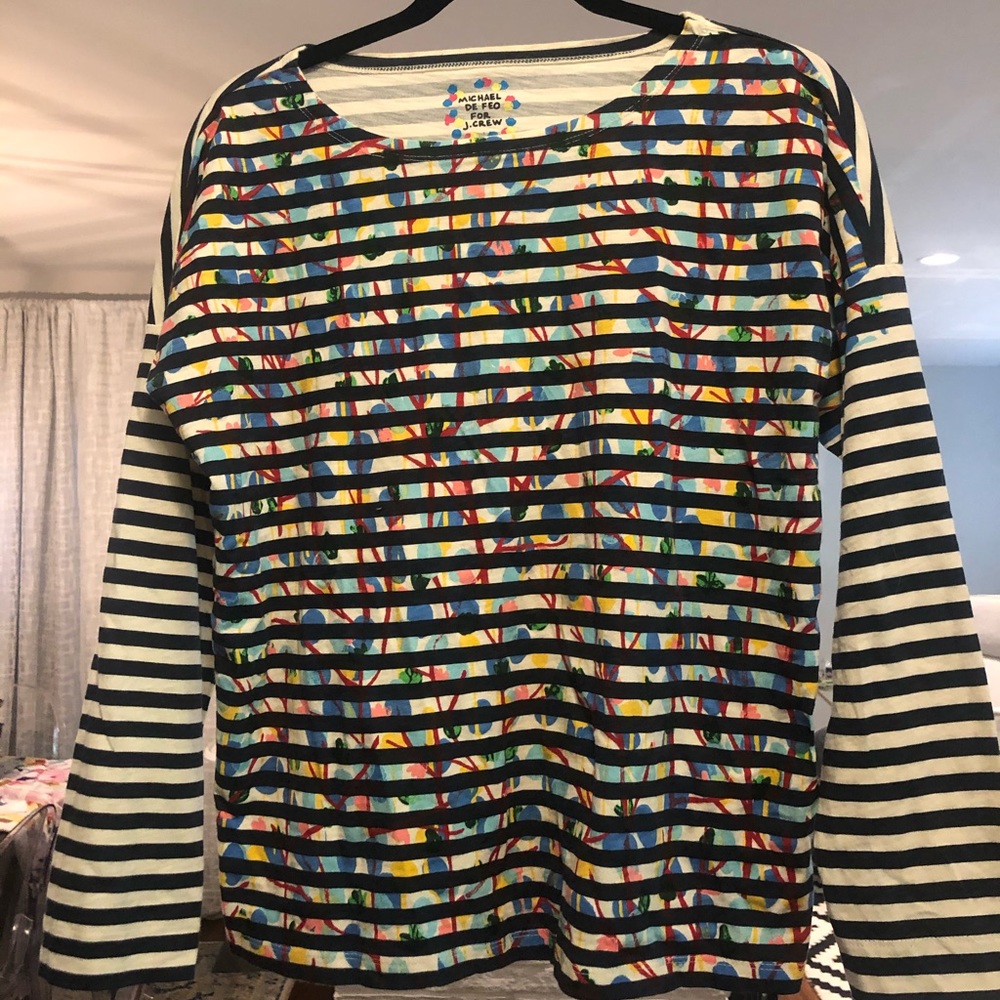 Jcrew long sleeve top